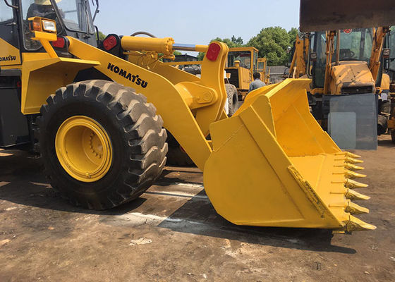 Original Japan Made Used Komatsu Wheel Loader WA380-3 With New Tyres Bucket