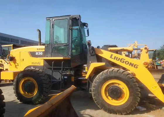 Liugong 836 Second Hand Wheel Loaders , Used Front End Loader Original Colour