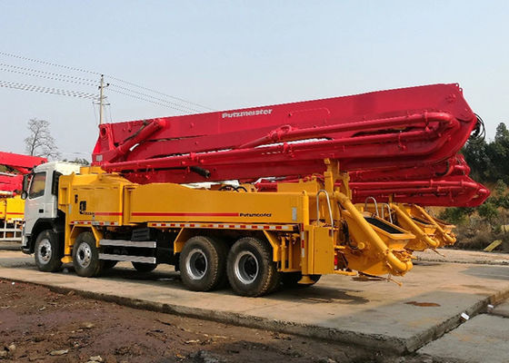 Diesel Power Used Concrete Pump Truck 42m Putzmeister Boom Volvo Truck