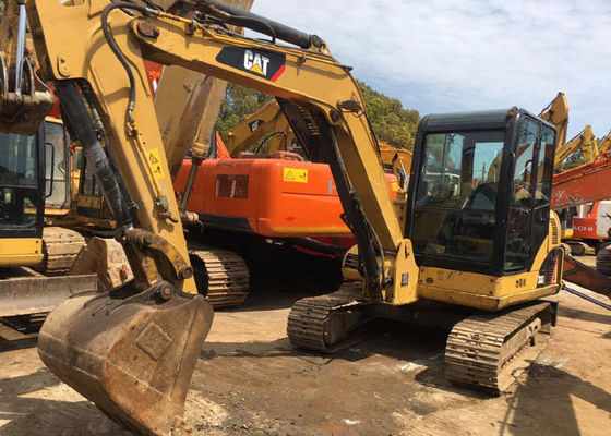 Cat 306D Used Crawler Excavator , 6 Ton Road Construction Machinery