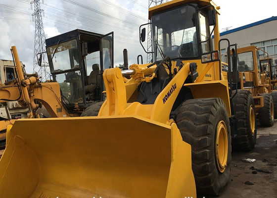 cargador usado carga de la rueda de 5000kg KOMATSU WA400, vieja KOMATSU Payloader 2010 años