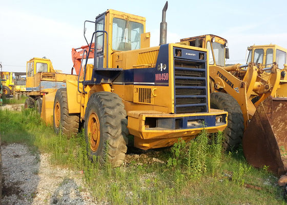 Peso de funcionamiento usado del cargador 17500kg de la rueda de KOMATSU WA450 de la maquinaria de construcción