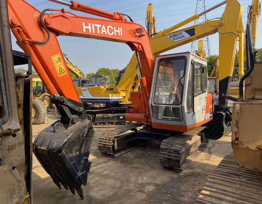 Excavador de Hitachi de la mano del cubo 0.3m3 EX60 6T 5.5km/H segundo