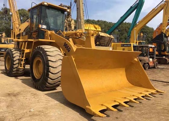 La construcción 966G utilizó el tipo de mudanza del cargador de la rueda de Caterpillar